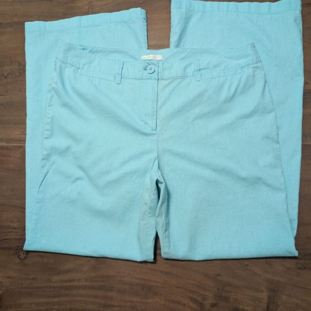 New York and Company Linen Blend Pant size 14